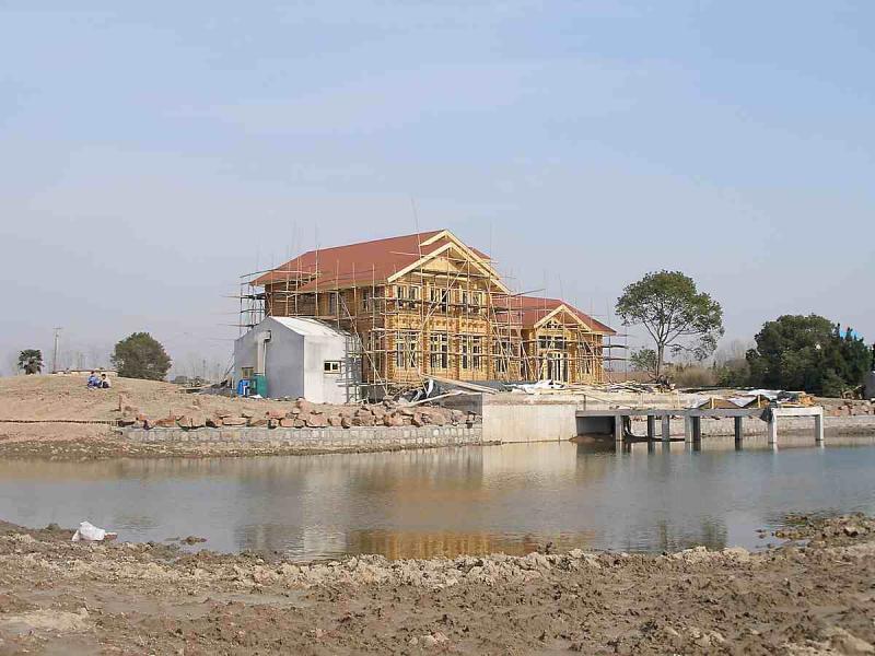 上海世纪森林公园原木别墅组图8286 帖子ID:2958-木图网-木结构之家 www.woodpic.cn