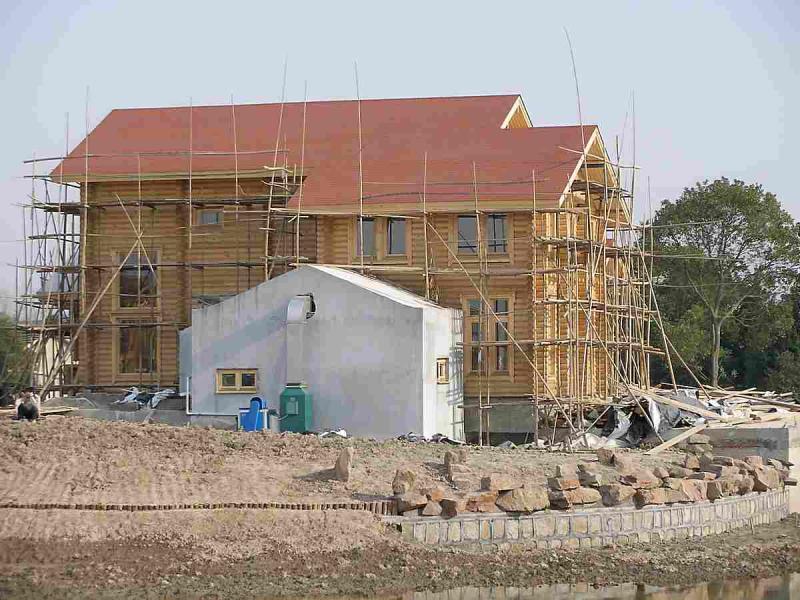 上海世纪森林公园原木别墅组图460 帖子ID:2958-木图网-木结构之家 www.woodpic.cn