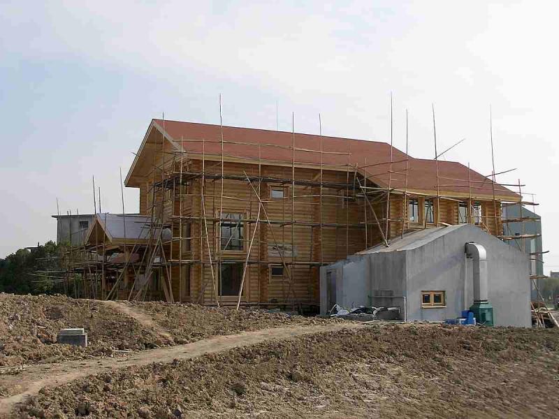 上海世纪森林公园原木别墅组图1296 帖子ID:2958-木图网-木结构之家 www.woodpic.cn