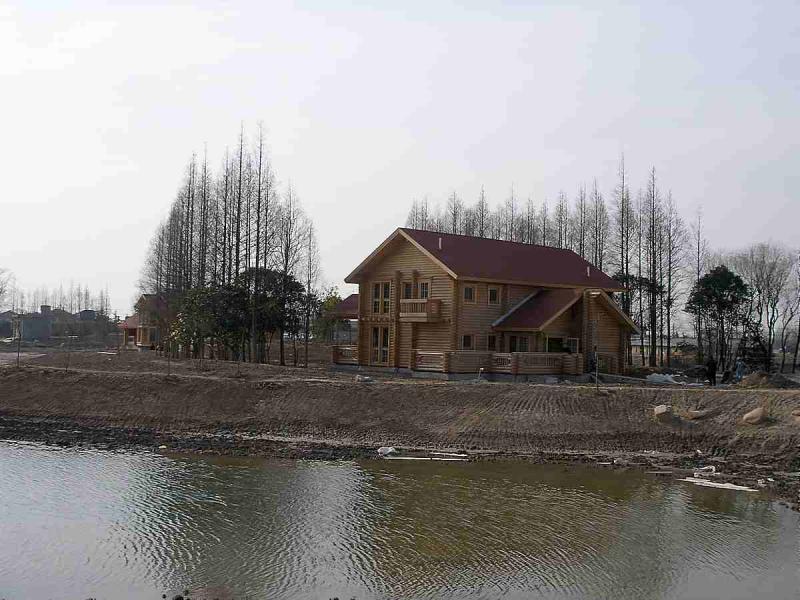 上海世纪森林公园原木别墅组图3625 帖子ID:2958-木图网-木结构之家 www.woodpic.cn