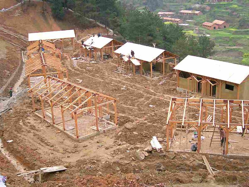 上海温泉乐园木屋组图欣赏6605 帖子ID:2960-木图网-木结构之家 www.woodpic.cn