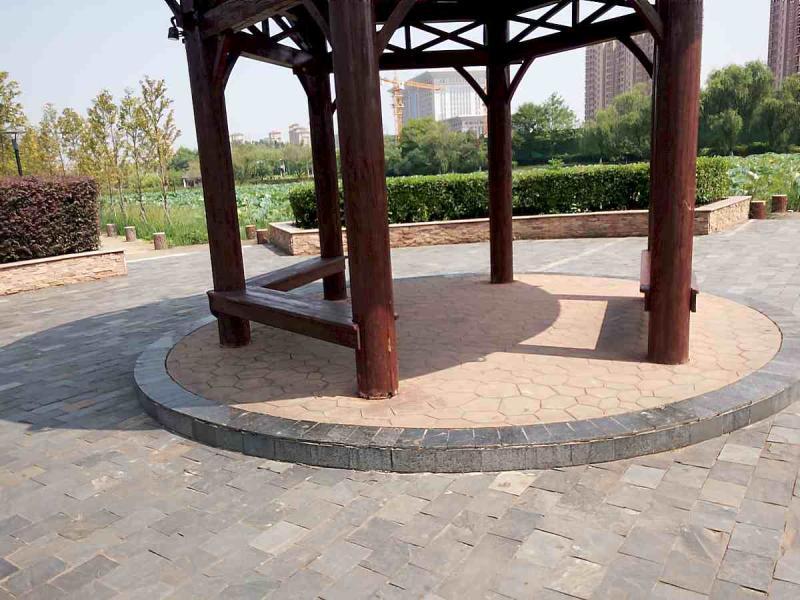 江西国家湿地公园防腐木圆亭4417 帖子ID:2970-木图网-木结构之家 www.woodpic.cn