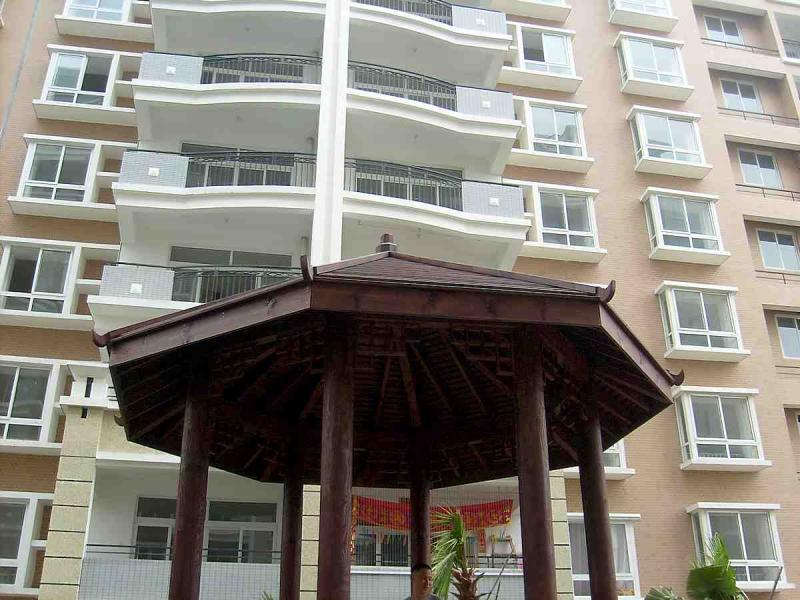 上海防腐木六角凉亭2676 帖子ID:2974-木图网-木结构之家 www.woodpic.cn
