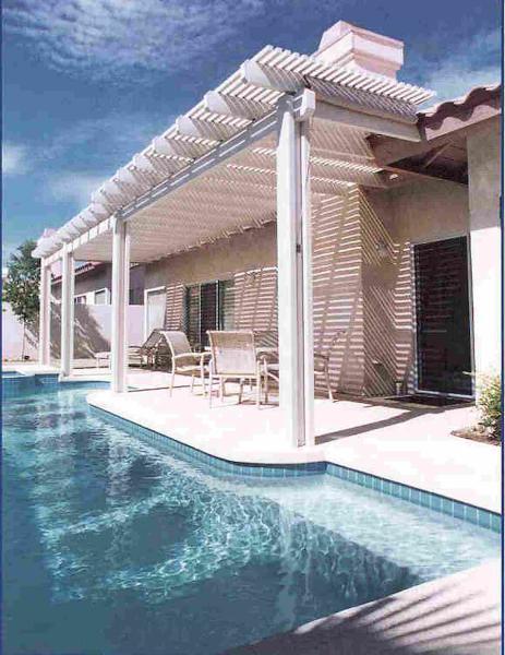 刷白漆的木结构廊架336 帖子ID:2976-木图网-木结构之家 www.woodpic.cn