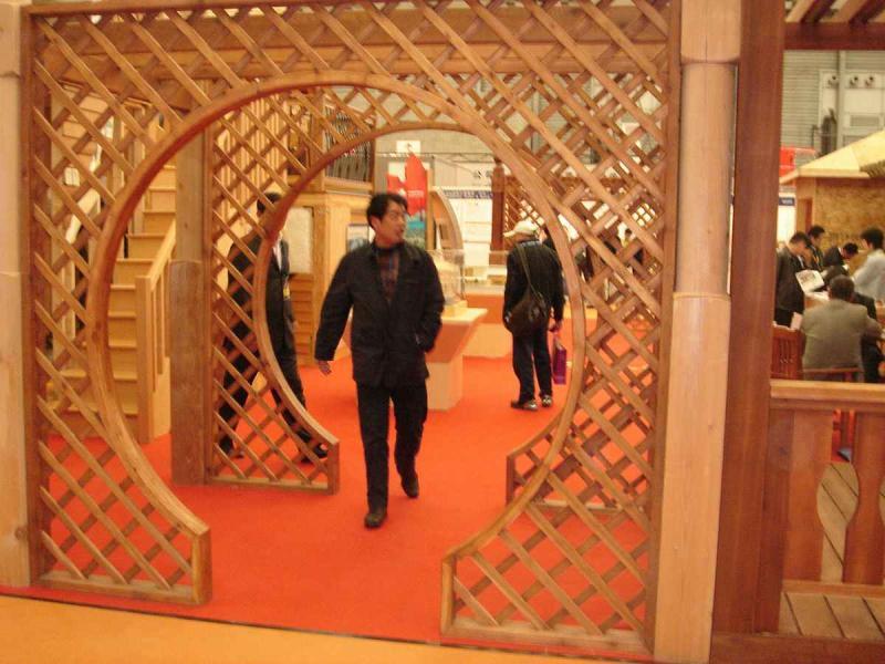 防腐木网格欣赏十1163 帖子ID:2858-木图网-木结构之家 www.woodpic.cn