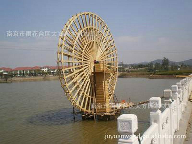 防腐木水车欣赏一9906 帖子ID:2859-木图网-木结构之家 www.woodpic.cn