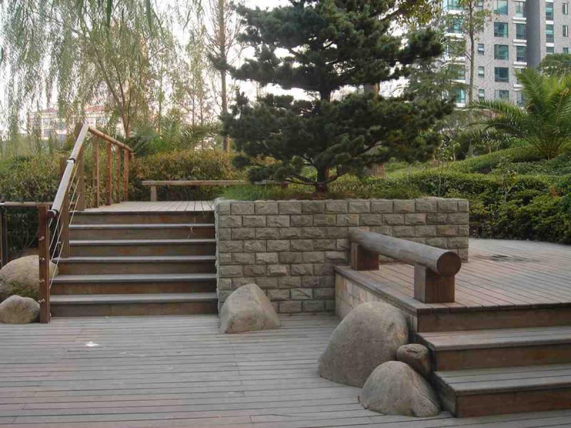 防腐木台阶踏步欣赏一9951 帖子ID:2882-木图网-木结构之家 www.woodpic.cn