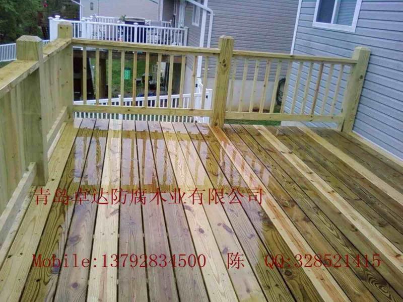 防腐木庭院景观欣赏十2073 帖子ID:2898-木图网-木结构之家 www.woodpic.cn