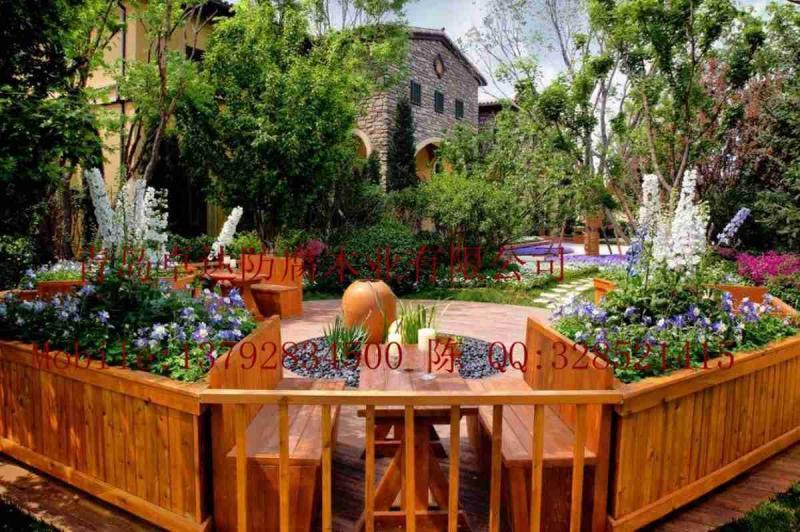 防腐木庭院景观欣赏十4608 帖子ID:2898-木图网-木结构之家 www.woodpic.cn