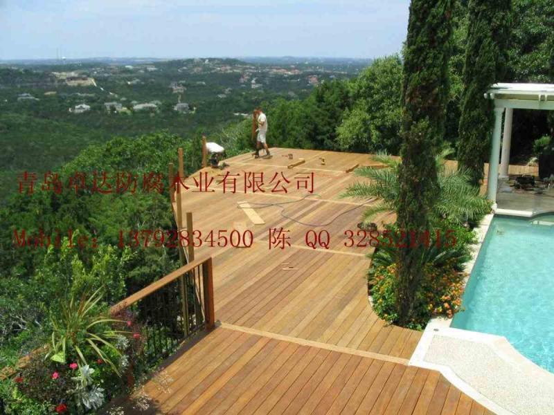 防腐木庭院景观欣赏十一8710 帖子ID:2899-木图网-木结构之家 www.woodpic.cn