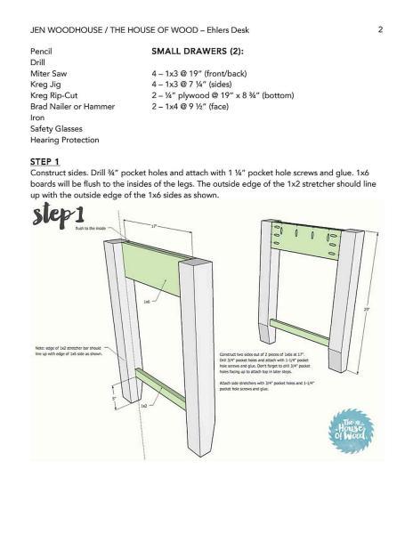 三抽屉简易桌子DIY5799 帖子ID:2913-木图网-木结构之家 www.woodpic.cn