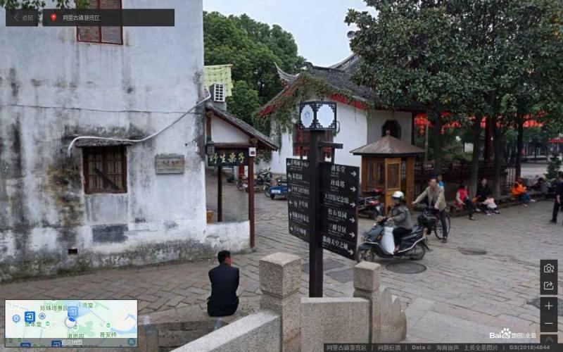 江苏省苏州市同里古镇景区标示牌4749 帖子ID:3022-木图网-木结构之家 www.woodpic.cn