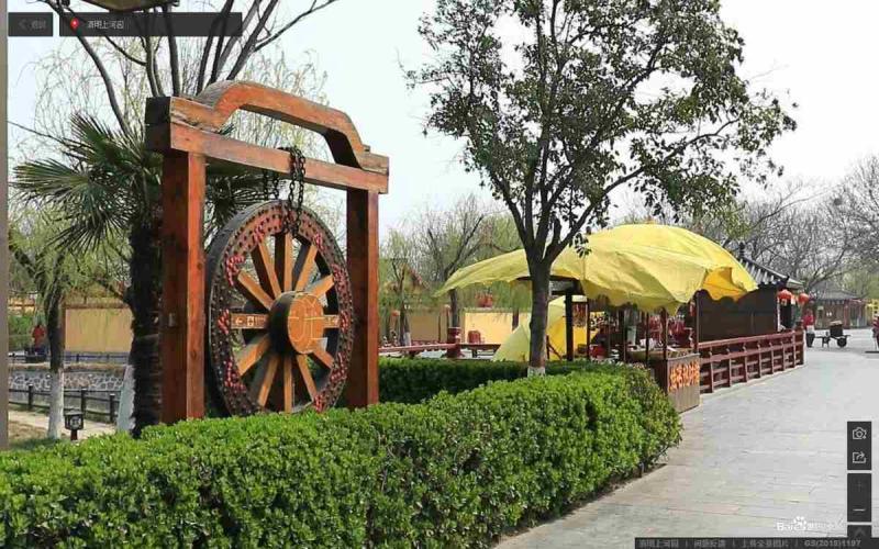 河南省清明上河图标示牌9211 帖子ID:3029-木图网-木结构之家 www.woodpic.cn