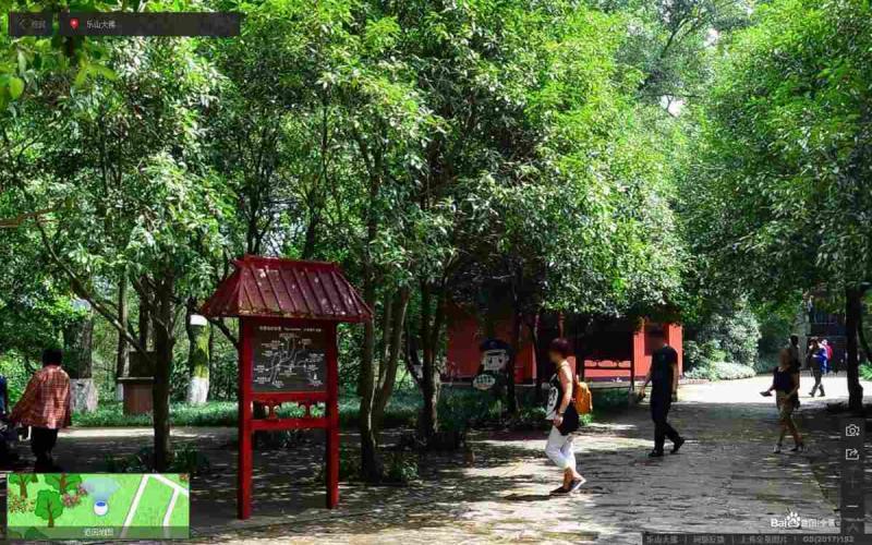 四川省乐山大佛标示牌3411 帖子ID:3057-木图网-木结构之家 www.woodpic.cn
