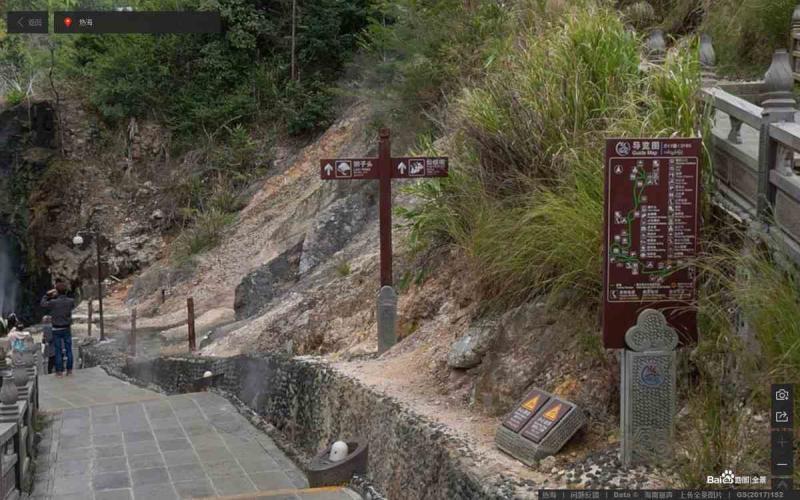 云南省保山市腾冲火山热海旅游区指示牌9038 帖子ID:3060-木图网-木结构之家 www.woodpic.cn