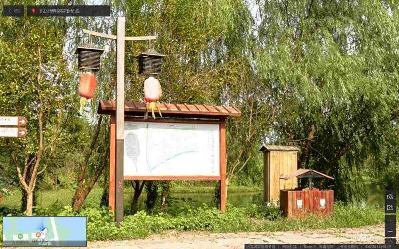 浙江杭州西溪国家湿地公园标示牌5056 帖子ID:3067-木图网-木结构之家 www.woodpic.cn