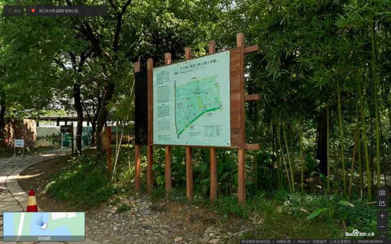 浙江杭州西溪国家湿地公园标示牌4751 帖子ID:3067-木图网-木结构之家 www.woodpic.cn