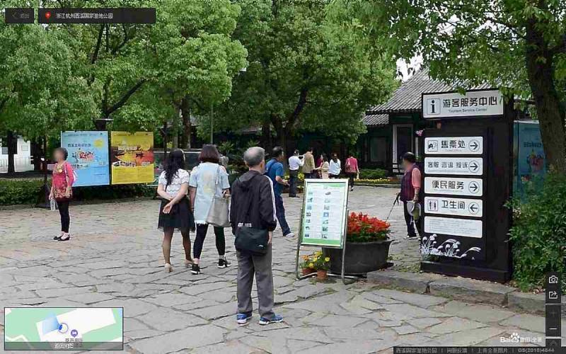 浙江杭州西溪国家湿地公园标示牌3607 帖子ID:3067-木图网-木结构之家 www.woodpic.cn