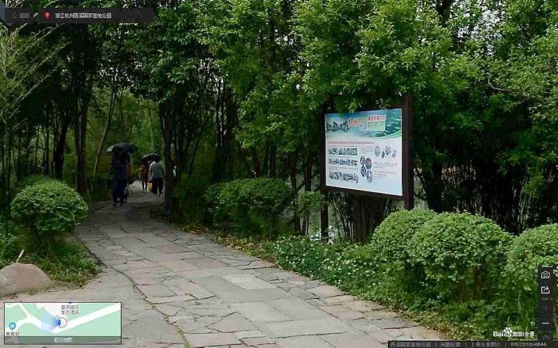 浙江杭州西溪国家湿地公园标示牌5117 帖子ID:3067-木图网-木结构之家 www.woodpic.cn