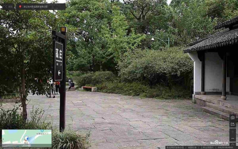 浙江杭州西溪国家湿地公园指示牌1389 帖子ID:3068-木图网-木结构之家 www.woodpic.cn