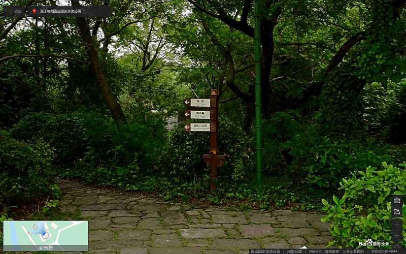 浙江杭州西溪国家湿地公园指示牌6787 帖子ID:3068-木图网-木结构之家 www.woodpic.cn