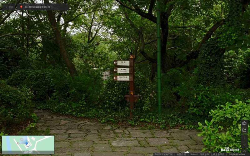 浙江杭州西溪国家湿地公园指示牌2820 帖子ID:3068-木图网-木结构之家 www.woodpic.cn