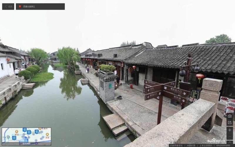 浙江省嘉兴市西塘古镇旅游景区标示牌1091 帖子ID:3071-木图网-木结构之家 www.woodpic.cn
