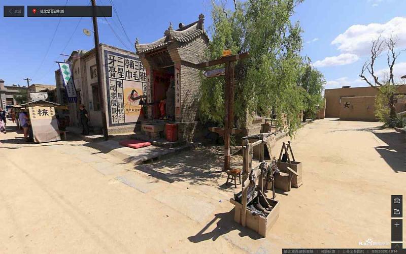 宁夏镇北堡西部影视城标示牌3690 帖子ID:3074-木图网-木结构之家 www.woodpic.cn