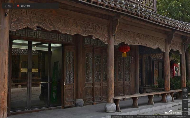 山东省枣庄市台儿庄古城景区挂落1101 帖子ID:3102-木图网-木结构之家 www.woodpic.cn
