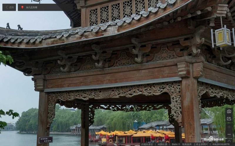 山东省枣庄市台儿庄古城景区挂落9462 帖子ID:3102-木图网-木结构之家 www.woodpic.cn