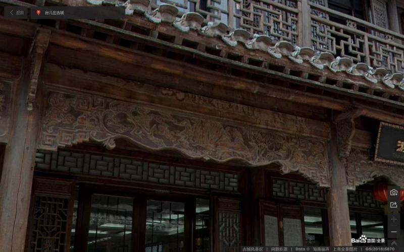 山东省枣庄市台儿庄古城景区挂落1039 帖子ID:3102-木图网-木结构之家 www.woodpic.cn