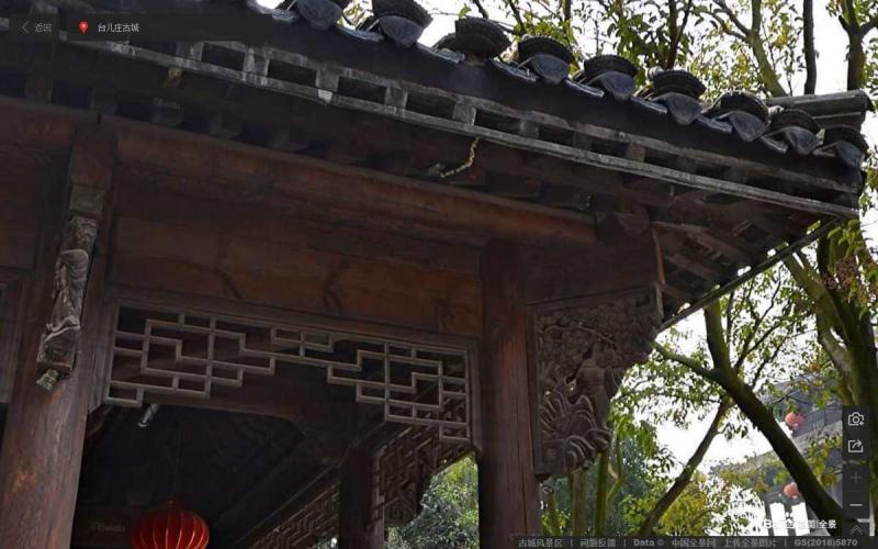 山东省枣庄市台儿庄古城景区挂落1492 帖子ID:3102-木图网-木结构之家 www.woodpic.cn