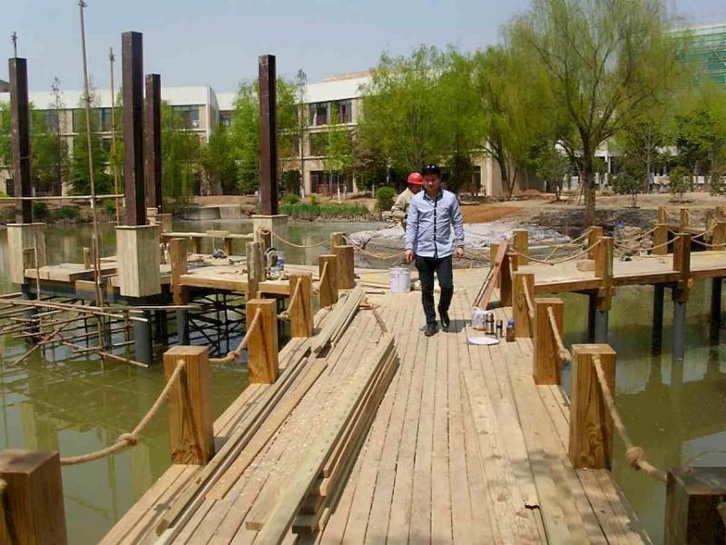 南京金陵饭店木曲桥组图8020 帖子ID:2988-木图网-木结构之家 www.woodpic.cn