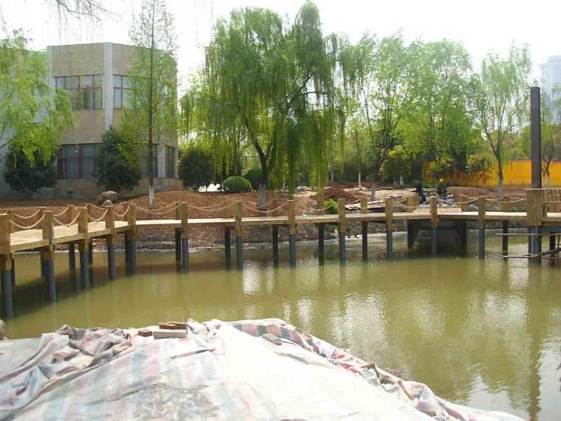 南京金陵饭店木曲桥组图3508 帖子ID:2988-木图网-木结构之家 www.woodpic.cn