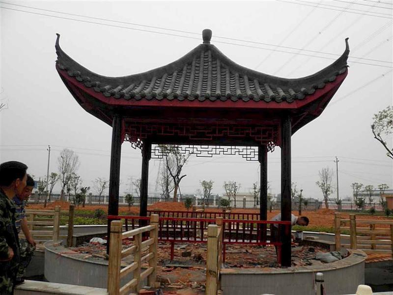 江西丰城亭子施工全过程2374 帖子ID:2999-木图网-木结构之家 www.woodpic.cn