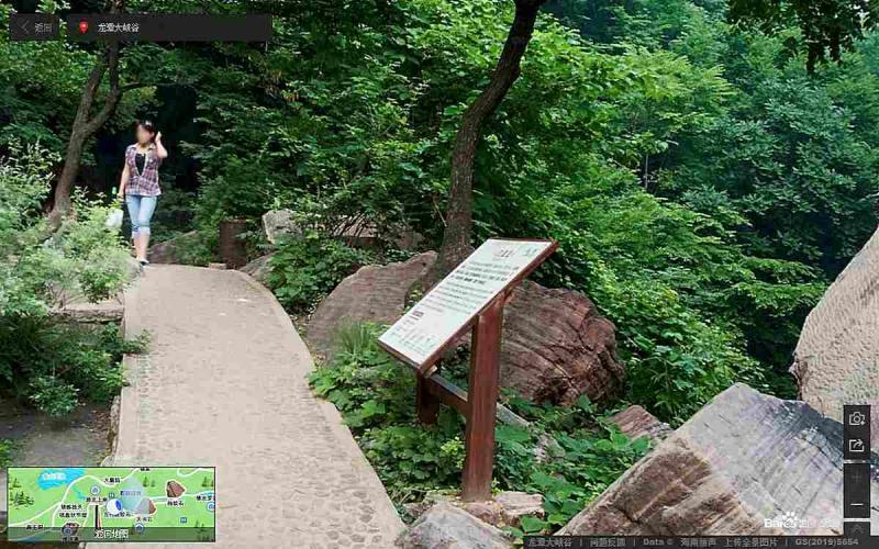 河南省洛阳市龙潭大峡谷景区标示牌6406 帖子ID:3003-木图网-木结构之家 www.woodpic.cn