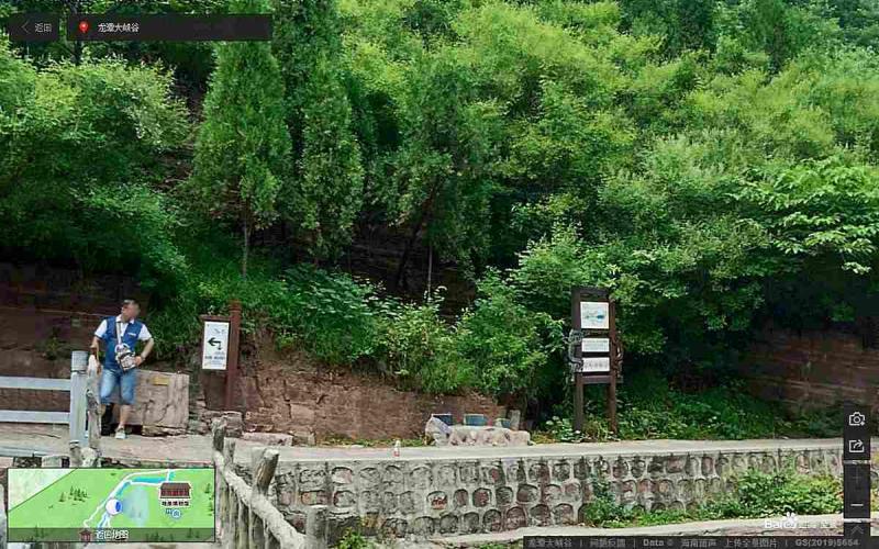 河南省洛阳市龙潭大峡谷景区标示牌7761 帖子ID:3003-木图网-木结构之家 www.woodpic.cn