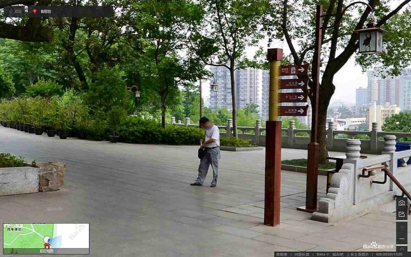 湖北省武汉市武昌蛇山之巅黄鹤楼标示牌3798 帖子ID:3014-木图网-木结构之家 www.woodpic.cn