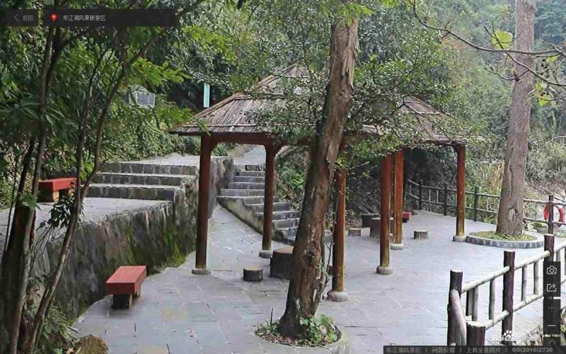 湖南省郴州市东江湖旅游区防腐木指示牌4915 帖子ID:3017-木图网-木结构之家 www.woodpic.cn