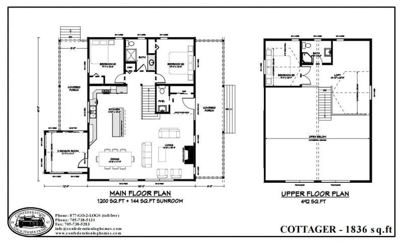 独栋别墅户型图3076511 帖子ID:3388-木图网-木结构之家 www.woodpic.cn