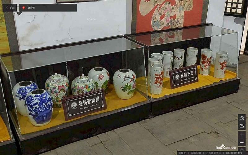 山西省晋中市平遥古城景区蔚盛长瓷画7591 帖子ID:3224-木图网-木结构之家 www.woodpic.cn