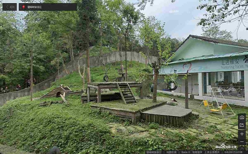 四川省雅安市碧峰峡旅游景区景观小品9317 帖子ID:3228-木图网-木结构之家 www.woodpic.cn