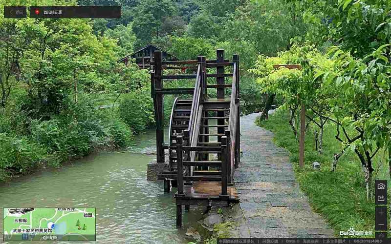 重庆市酉阳桃花源旅游景区景观小品1991 帖子ID:3232-木图网-木结构之家 www.woodpic.cn
