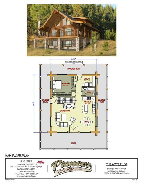 独栋别墅户型图8157845 帖子ID:4335-木图网-木结构之家 www.woodpic.cn