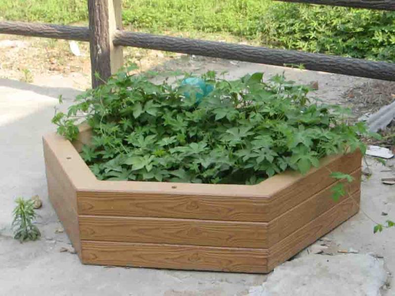 多边形防腐木花箱5517 帖子ID:935-木图网-木结构之家 www.woodpic.cn