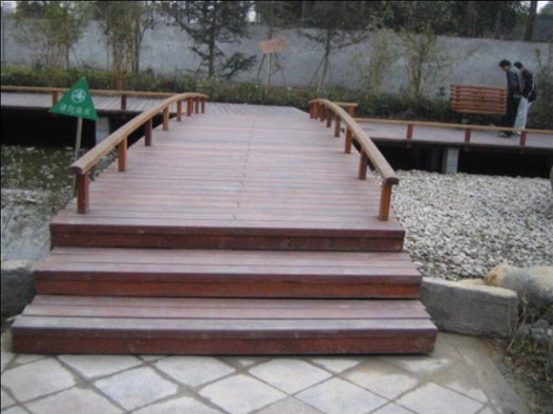 防腐木曲桥3515 帖子ID:956-木图网-木结构之家 www.woodpic.cn