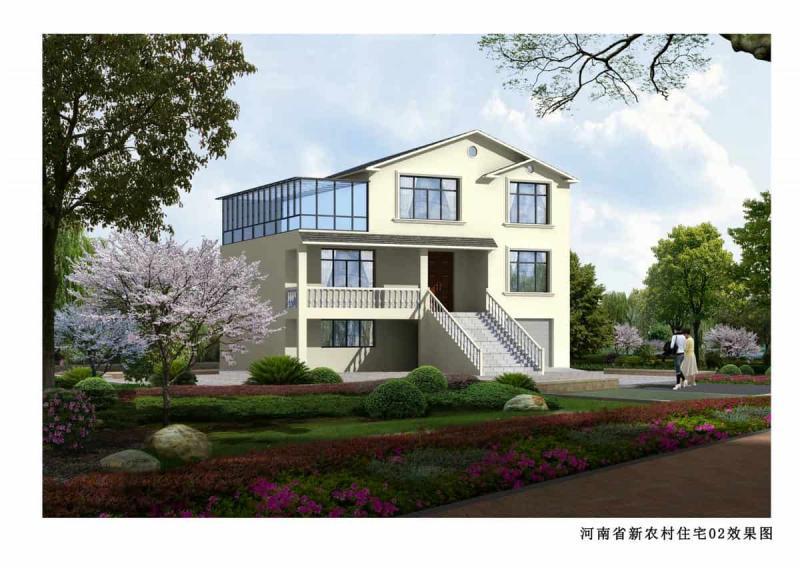 河南省济源市农村住房设计图集 2号9588 帖子ID:6878-木图网-木结构之家 www.woodpic.cn