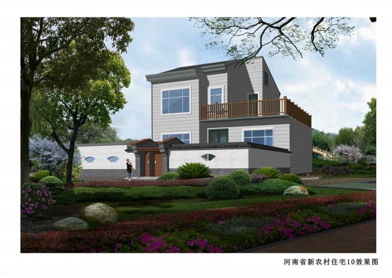 河南省济源市农村住房设计图集 10号1342 帖子ID:6886-木图网-木结构之家 www.woodpic.cn