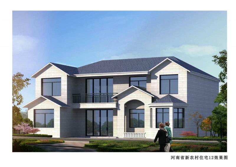 河南省济源市农村住房设计图集 12号386 帖子ID:6888-木图网-木结构之家 www.woodpic.cn