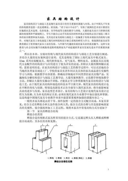 家具结构设计与工艺8895 帖子ID:7059-木图网-木结构之家 www.woodpic.cn